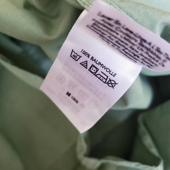 EDDIE BAUER RELAXED FIT GREEN BUTTON DOWN SIZE LAR - Picture 6 of 6